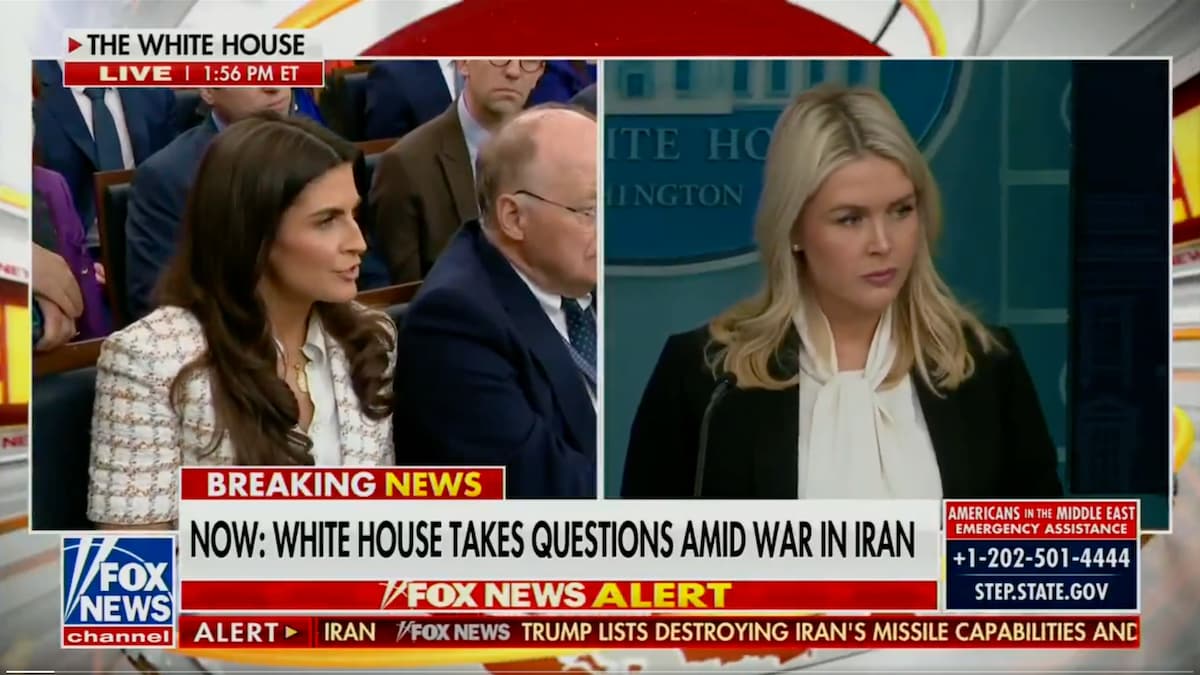 Jake Tapper Flames Karoline Leavitt for Kaitlan Collins Spat Over Iran War: ‘It’s So Offensive’